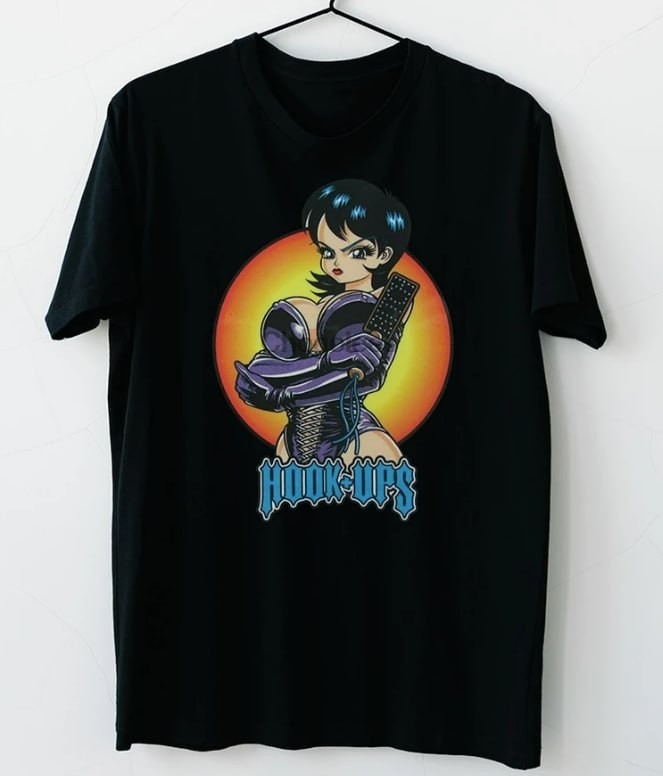 cute Anime Shirt, Hook-Ups Skateboard t shirt new hot anime hot/new