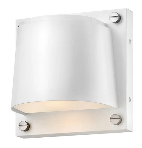 Hinkley Lighting 20020-LL Scout 1 Light 7" Tall Coastal Elements - Satin White / - Picture 1 of 4