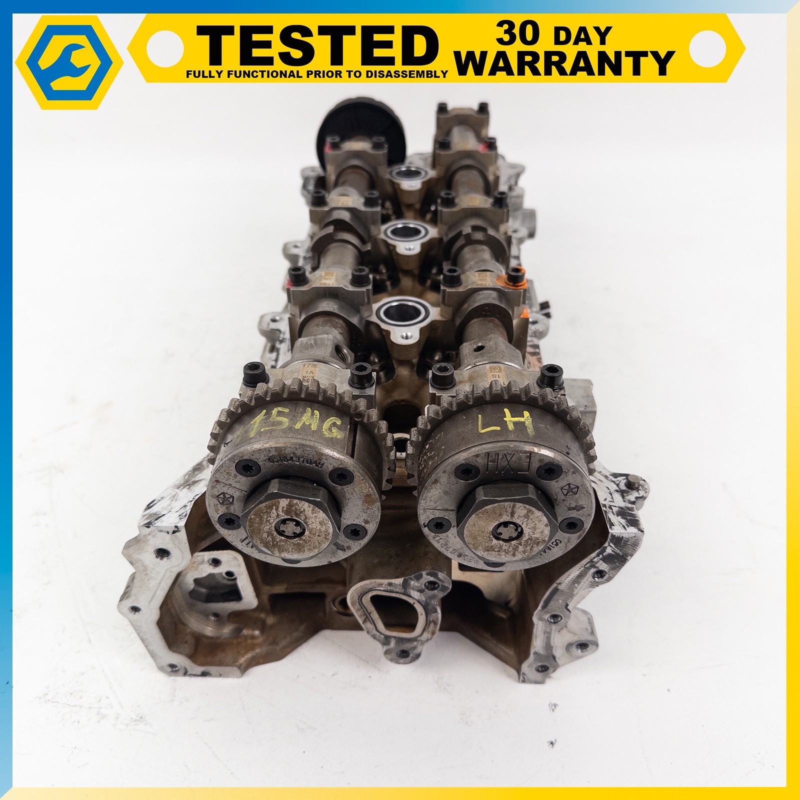 14-24 MASERATI GHIBLI QUATTROPORTE 3.0L LEFT SIDE ENGIBE CYLINDER HEAD OEM