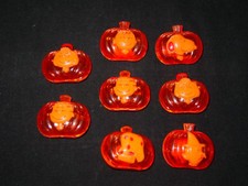 Vintage Halloween PEANUTS Character Light Set 8 "Great Pumpkin, Charlie Brown"