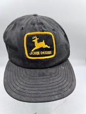 VINTAGE John Deere Distressed Baseball Hat Trucker Snap Back Farmer