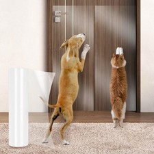BNOSDM Door Protector from Dog Scratching, Clear Flexible Cat Door Scratch Pr...