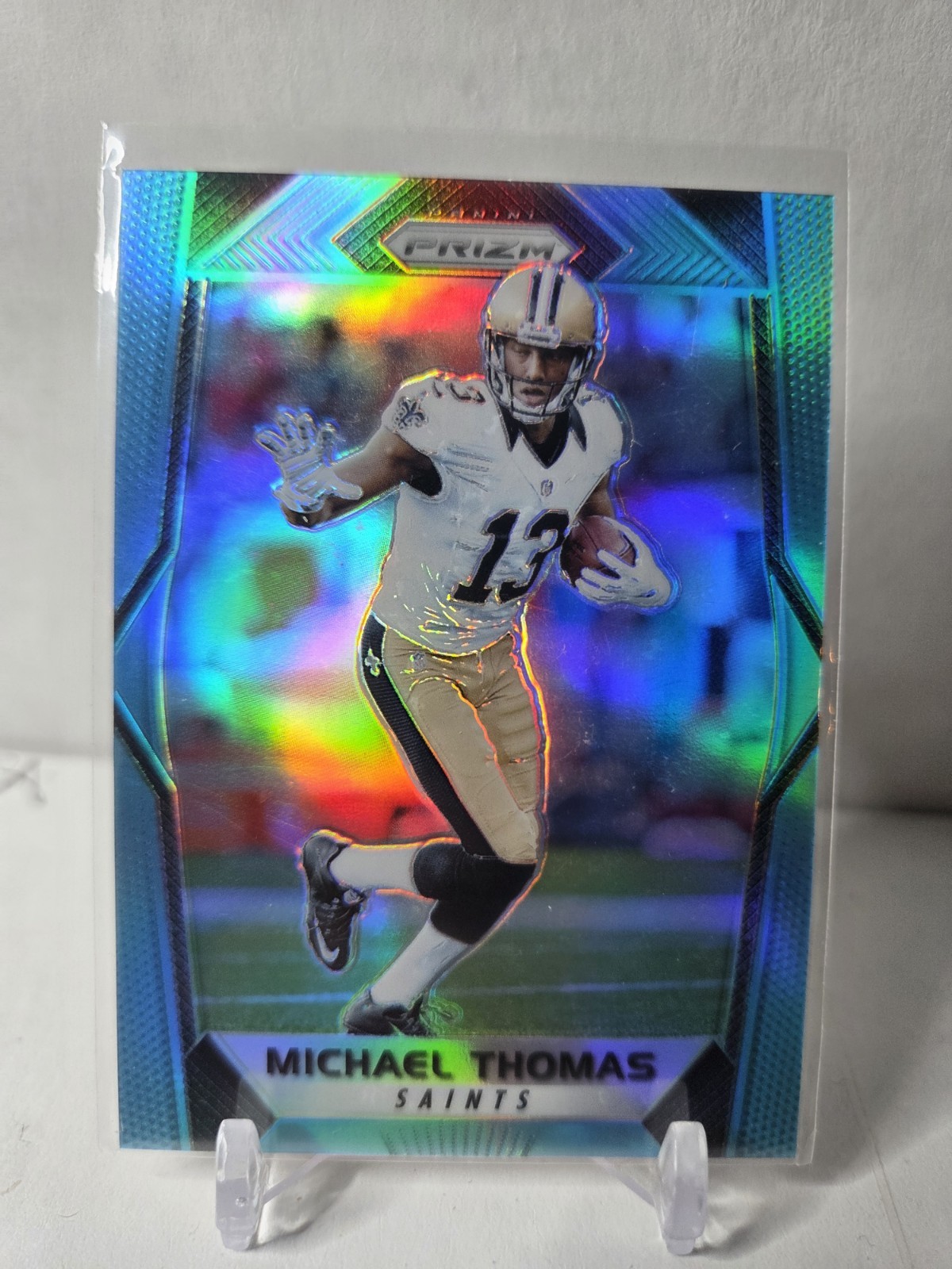 2017 Panini Prizm #137 Michael Thomas Light Blue Prizm /199 New Orleans Saints
