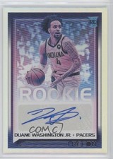 2021-22 Panini Recon Rookie Signatures Duane Washington Jr #RRS-DWJ Auto 0rz7