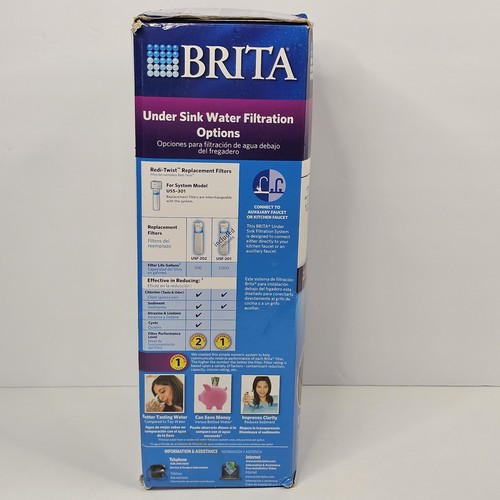 BRITA Redi-Twist Under Sink Drinking Water Filtration System Model USS-301 - Picture 18 of 20