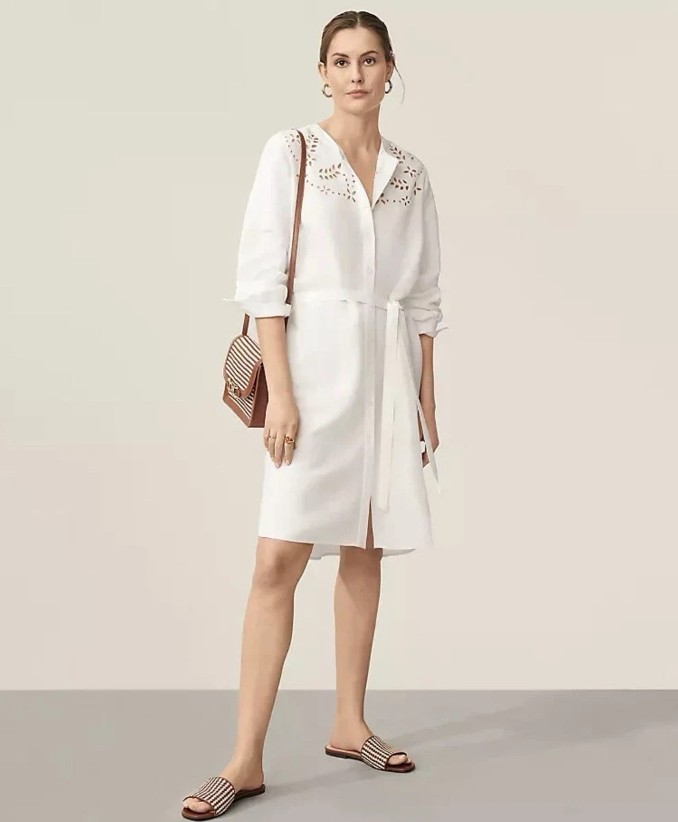 White Linen Dresses for Women for sale | eBay