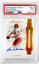Len Dawson Cards, Rookie Card and Autographed Memorabilia Guide 5
