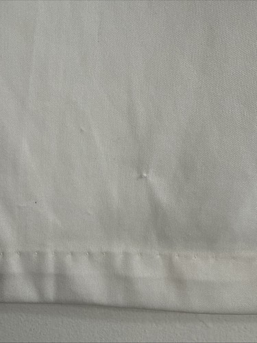 VTG womens LAURENTE Paris Top Blue Striped Rave White Short Sleeve Deadstock S - Picture 2 of 10