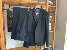 Mens Next Suit, 40l, 32l, excellent condition, navy