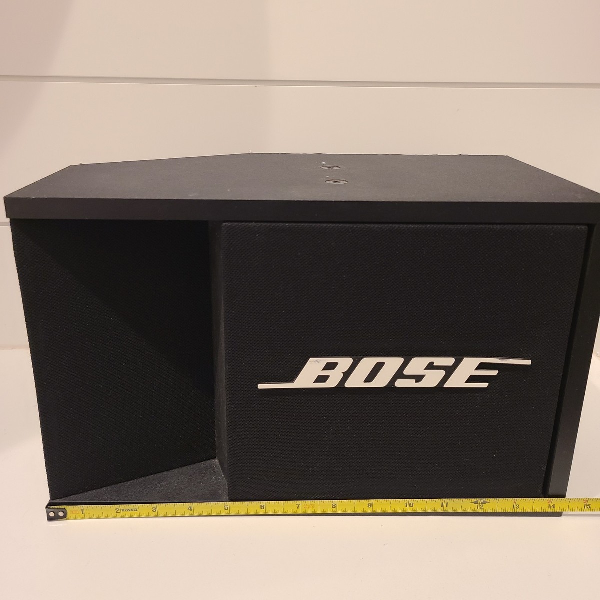Vintage Pair (2) Black BOSE 201 Music Monitors II Bookshelf