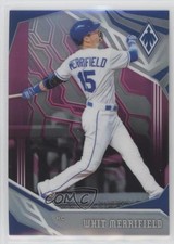 2019 Panini Chronicles Phoenix Pink Prizm 16/25 Whit Merrifield #23 nq3