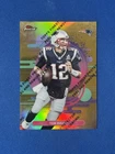 TOM BRADY 2025 TOPPS FINEST NFL FOOTBALL TRUE GOLD PEEL OFF REFRACTOR RARE #/25