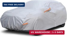 Compact SUV Car Cover Waterproof All Weather, 6 Layer Heavy Duty Universal Fit f