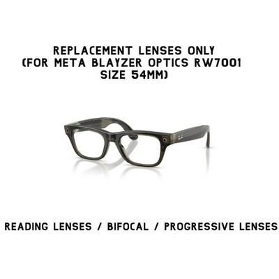 Ray-Ban Meta Blayzer RW7001 Replacement Lens Reading/Bifocal/Progressive Lenses