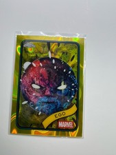 Ego 2025 Topps Chrome Marvel Ego Yellow Lava Card-#55