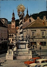 Holy Trinity Column Modling Lower Austria Austria vintage postcard h676