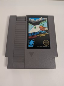 Slalom - Nintendo NES, Complete In Box, 5 Screw, Hang Tab, Authentic OEM, VG