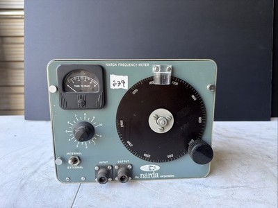 Narda Frequency Meter Microwave RF  A106