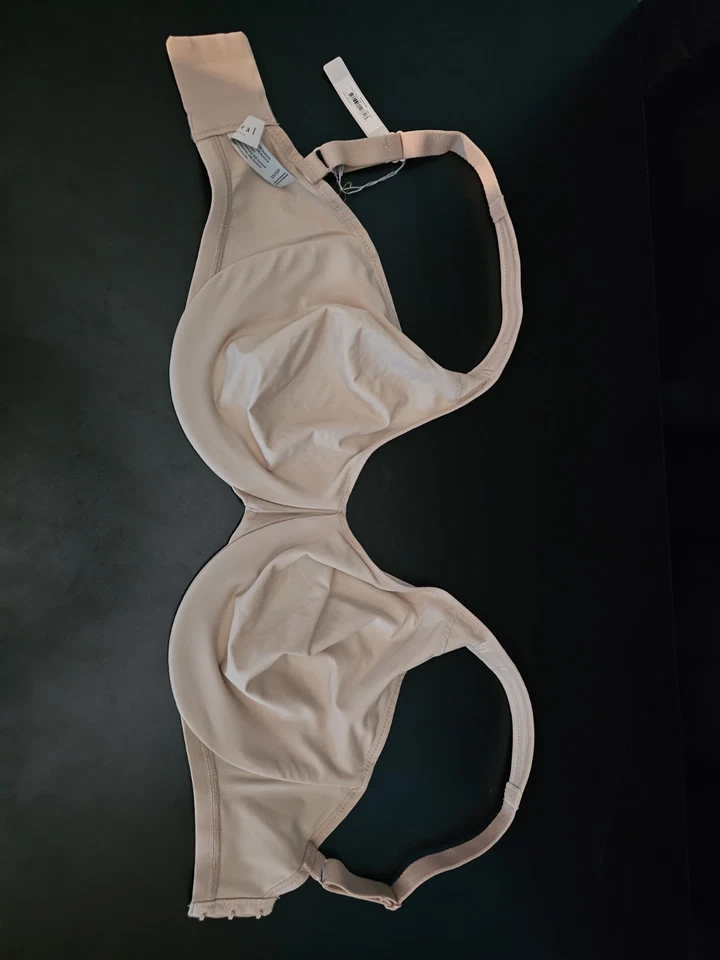 Reveal Rugby Tan Minimizer Full-Coverage Wired Bra, US 32H - Image 4 of 4