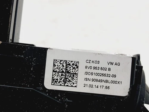 8V0953521BP Commande Volant pour AUDI A3 (8V1) Attraction 2014 8991265 - Imagen 3 de 10