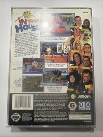 WWF In Your House (Sega Saturn, 1996) Complete CIB Reg Card