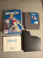 Paperboy NES Complete CIB Box Manual And Game 