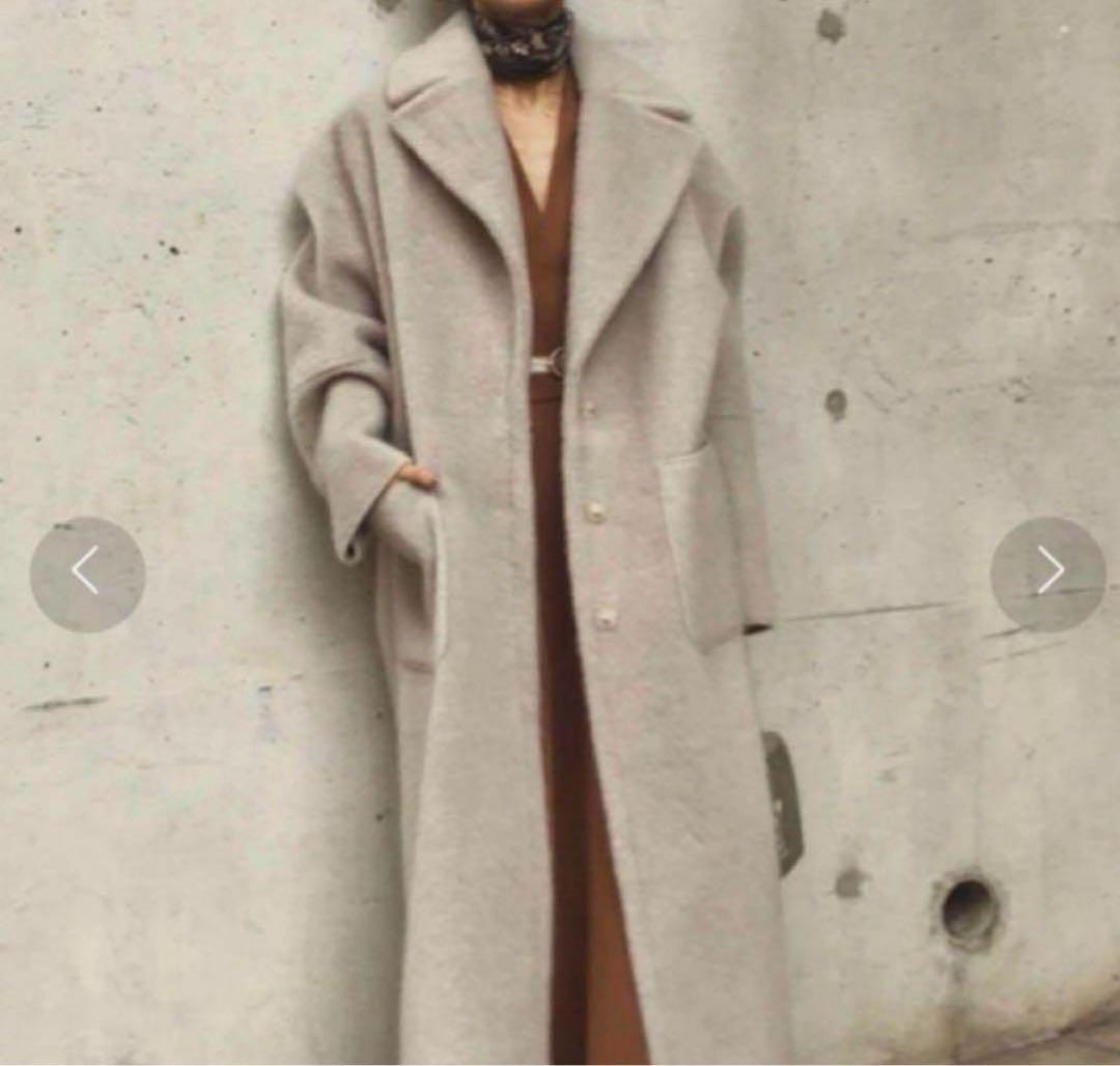 AMERI BLANKET LIKE FAKE MOUTON COAT - image 2