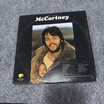 Paul McCartney   McCartney(1970)	Apple Records STAO 3363-Vinyl, LP, Album,