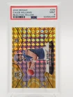CALEB WILLIAMS 2024 MOSAIC ROOKIE REACTIVE YELLOW MOSAIC PRIZM PSA 9 Q6997