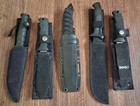 5 Knife Mixed Lot, Good Condition, Sog Seal Pup Brand, BudK, Stealth Ranger — photo 1