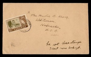 DR WHO SARAWAK QEII TO USA R56873