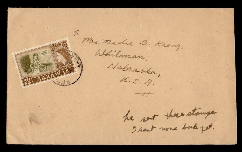 DR WHO SARAWAK QEII TO USA R56873