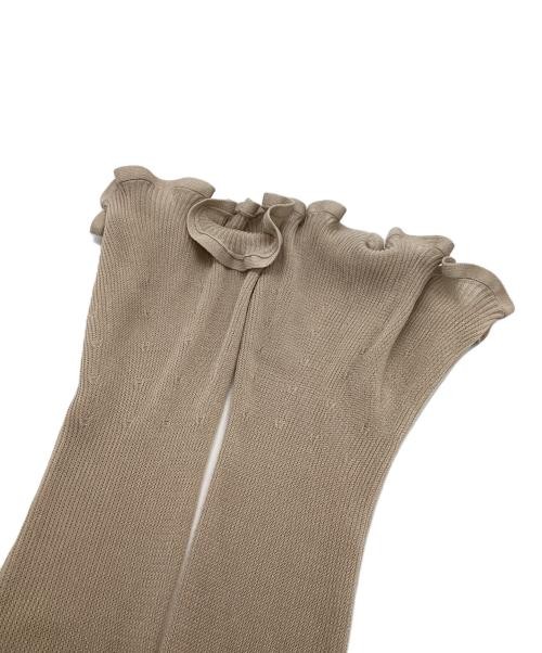 Ameri                    SHEER FRILL V NECK KNIT … - image 5