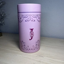 Physkoa Personalized Initial Wine Glass for Women - 20 oz 20 Ounces, J