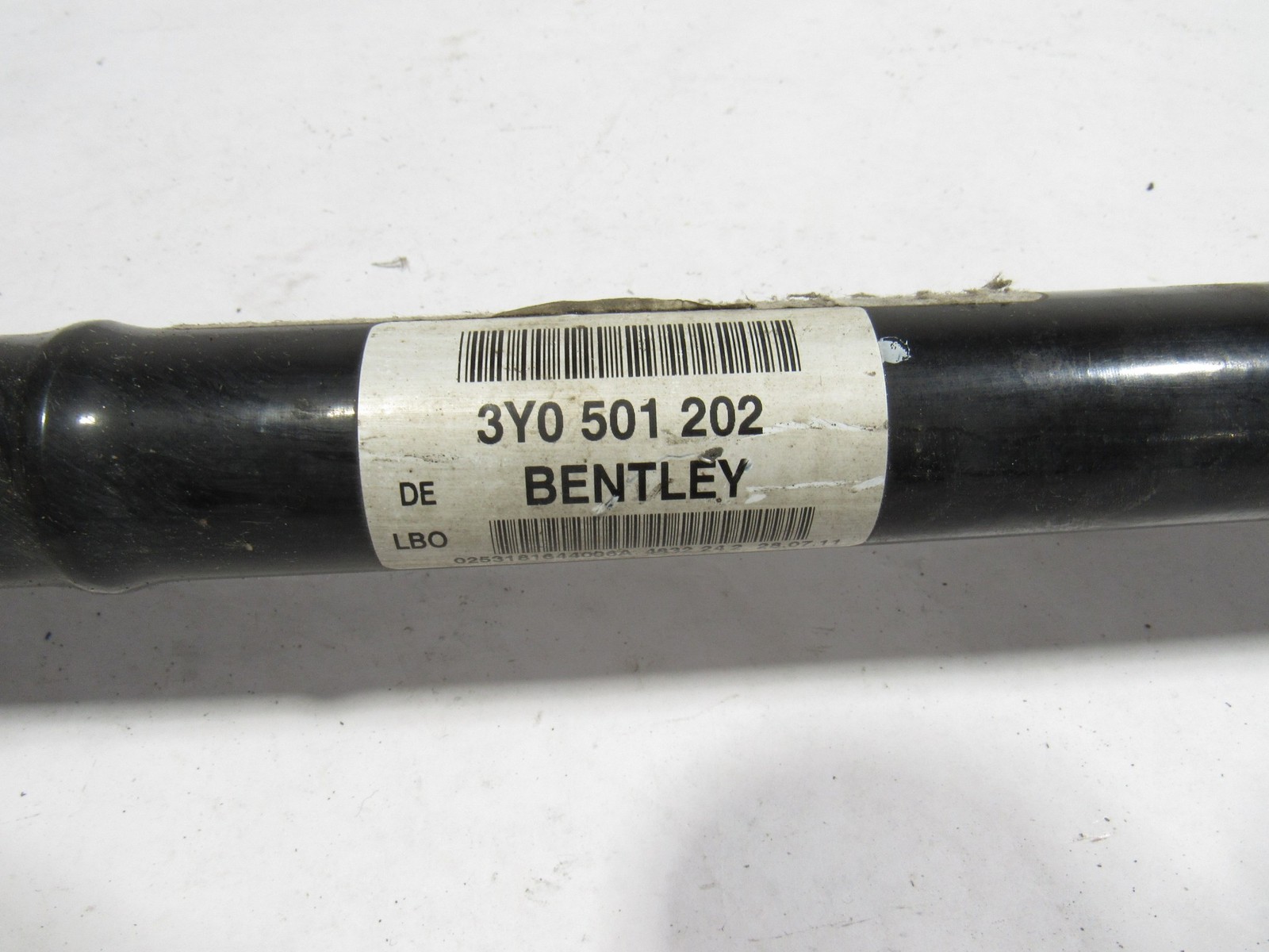 10-20 Bentley Mulsanne 2012 Rear Right Passenger Drive Axle Shaft @1