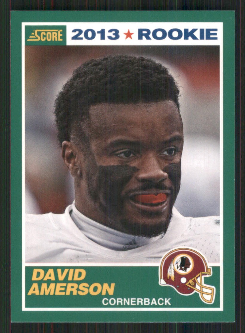 2013 Score #348 David Amerson Washington Redskins 37726