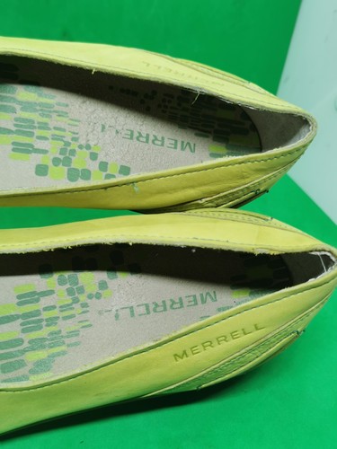 Merrell Womens Active Dress Shoe Slip On Gabriella Green Oasis Size 8.5 Suede - Picture 13 of 23