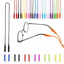 Silicone Glasses Strap Chain Cord Holder Neck Eyeglass Lanyard for Sports US