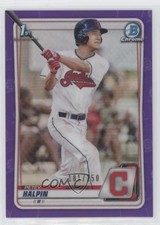2020 Bowman Draft Chrome Purple Refractor 181/250 Petey Halpin #BD-69 04rq