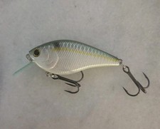 Discontinued Lucky Craft Kelly Jordon Signature KJ Flat 1.5 Crankbait Green Sexy