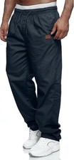 Mens Hiking Cargo Jogger Pants Relaxed Fit Drawstring Outdoor Sweatpants Casual