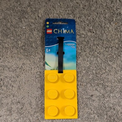 LEGO Legends of CHIMA Kunststoff Kofferanhänger - GELB L825 Brandneu 