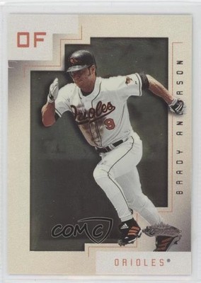 2001 Fleer Showcase Legacy 50/50 Brady Anderson #39 5c9