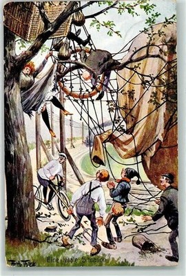 13443629 - Ballon Desaster Verlag F.E.D. Serie 409 AK Thiele, Arthur 1910