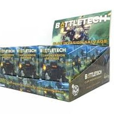 BattleTech: Salvage Box - Clan Invasion Blind Box Display 9 