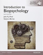 Introduction to Biopsychology, Global Edition - Pinel, John P.J.