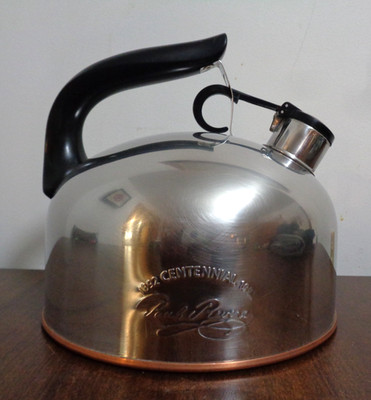Paul Revere Ware Centennial 1892-1992 2 Qt Tea Kettle Copper Bottom