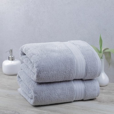 PURELY INDULGENT WHITE BATH TOWEL   708 GSM