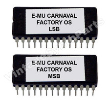 E-mu Carnaval Eproms with Factory Firmware OS...