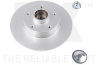2X NK Bremsscheibe 3139107 12X1,5 FüR Renault Megane 4 B9A Tce 100 B9MS 130 B9MR